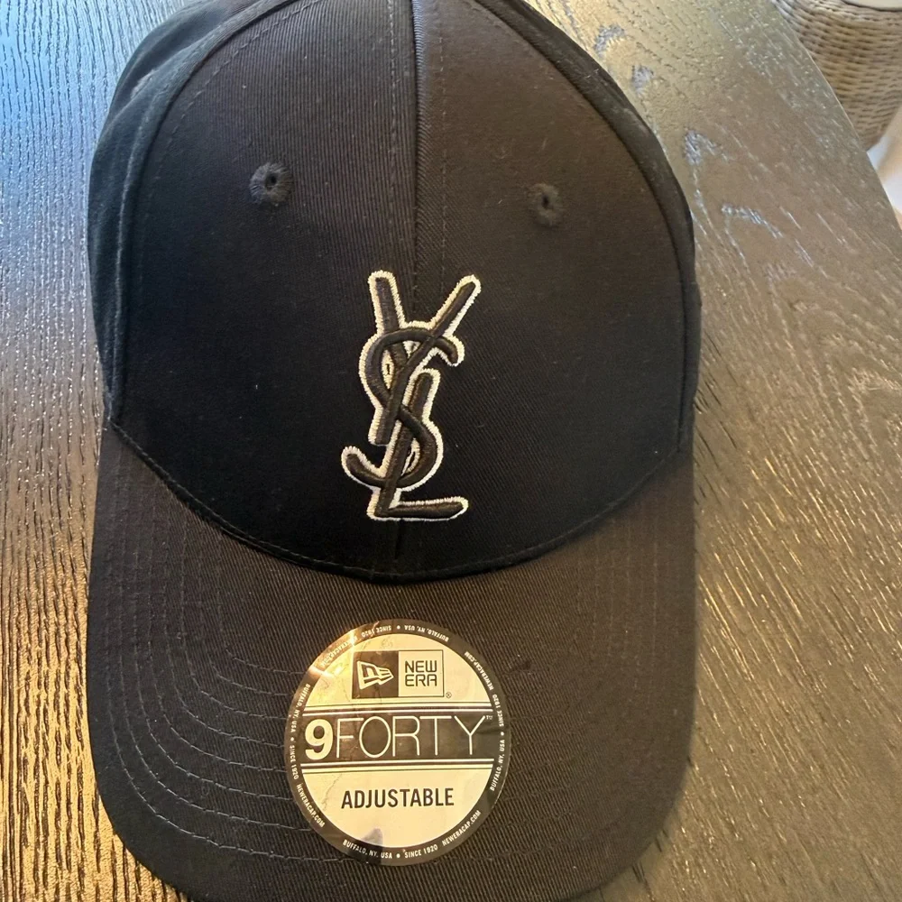 Saint Laurent YSL x New Era Cassandre Canvas Cap – Black – Adjustable - Picture 1 of 5